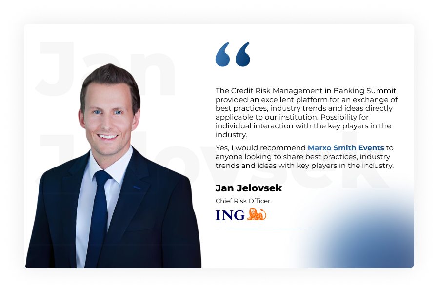 Testimonial of Jan Jelovsek,Chief Risk Officer - ING Austria